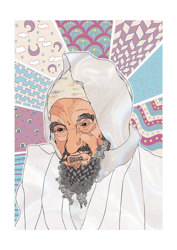 Portrait of Baba Sali