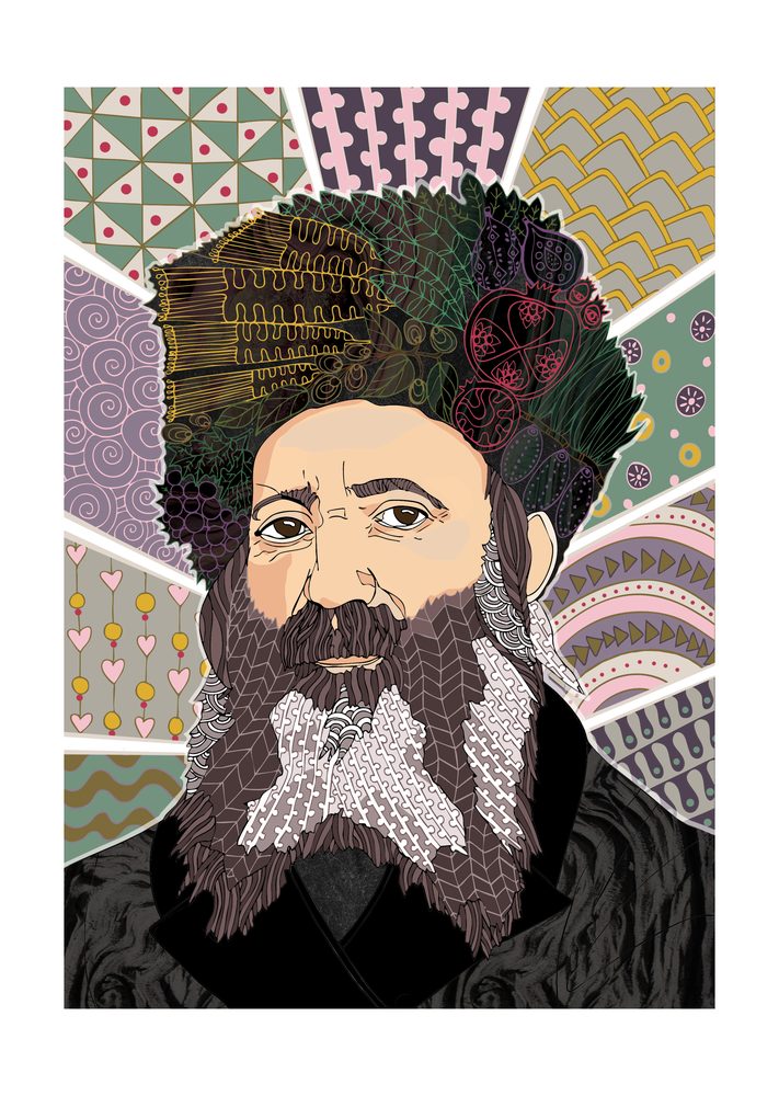 Portrait of Rav Kook