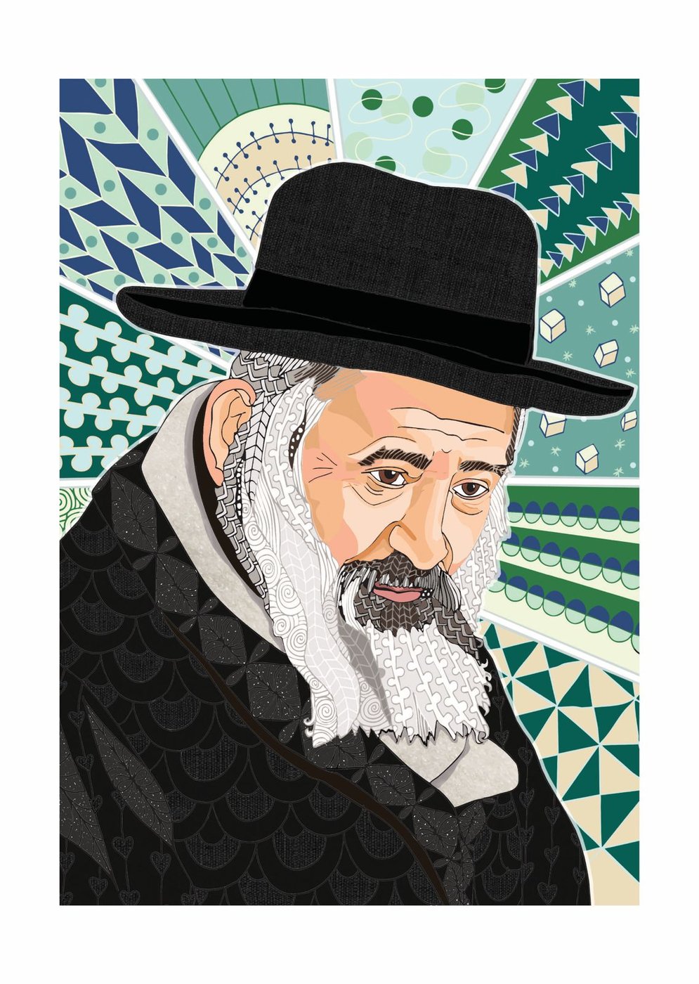 Portrait of Reb Shayele of Kerestir